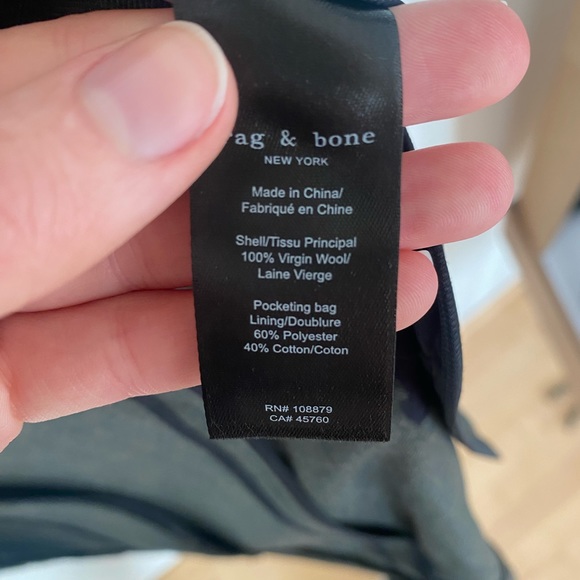 BRAND NEW: Rag & Bone Ames deconstructed check blazer - Picture 13 of 15